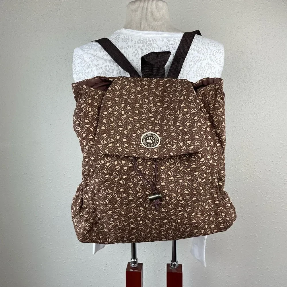 The Loyal Order Friends of Boyds Teddy Bears Collectible Backpack Purse Bag EUC